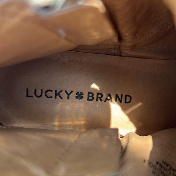 Lucky Brand Snakeskin Breah Booties - Picture 10 of 10